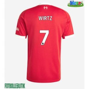 Liverpool Florian Wirtz #7 Hemmatröja 2025-26 Kortärmad